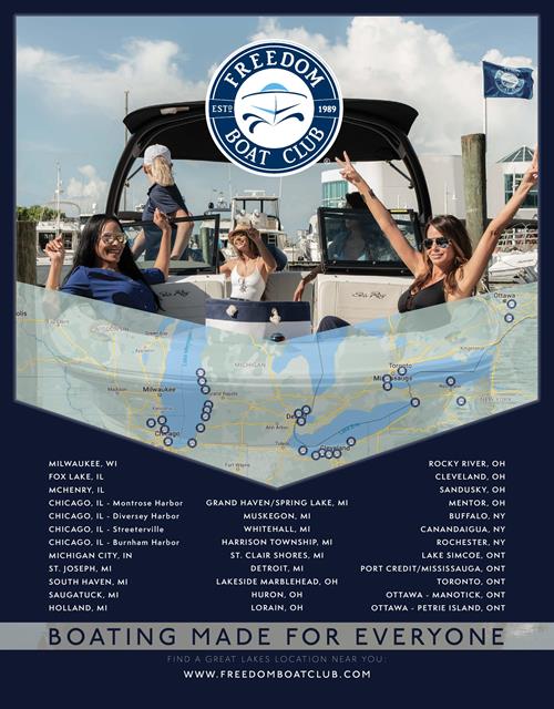 Freedom Boat Club Great Lakes Region Locations